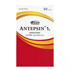 Antepsin 1g  (Антепсин 1г - от язвы)  30 таб.
