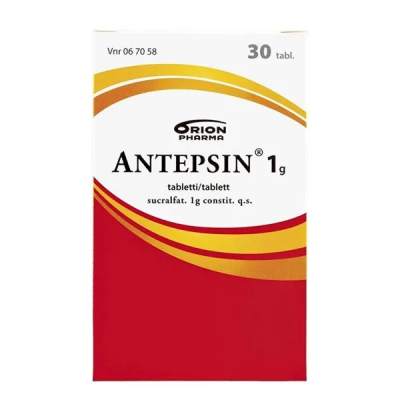 Antepsin 1g  (Антепсин 1г - от язвы)  30 таб.
