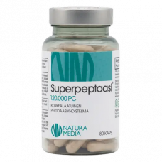 Supereptaasi 120.000 U ( Серрапептаза) 80 капсул